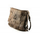 Tracolla Frange Marrone