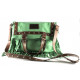 Light Green Tracolla Frange con Manico