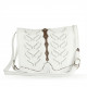 Tracolla Indianina Bianco