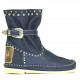 Blue Doppia Borchia