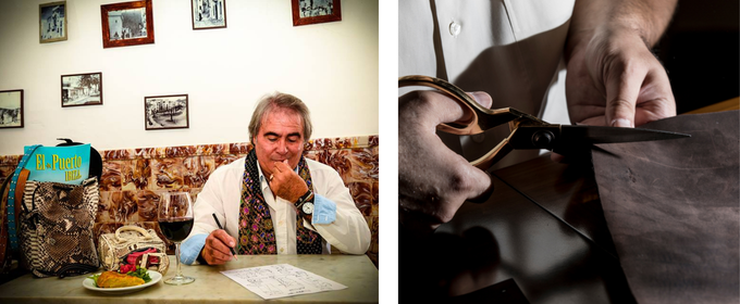 Hector Riccione a Ibiza - Hector al lavoro, anche in pausa. Un'idea non aspetta.